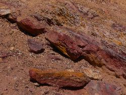 Coloured sands, big Makhtesh
